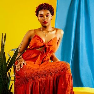 BUY 1 GET 1 American Eagle tie front maxi dress